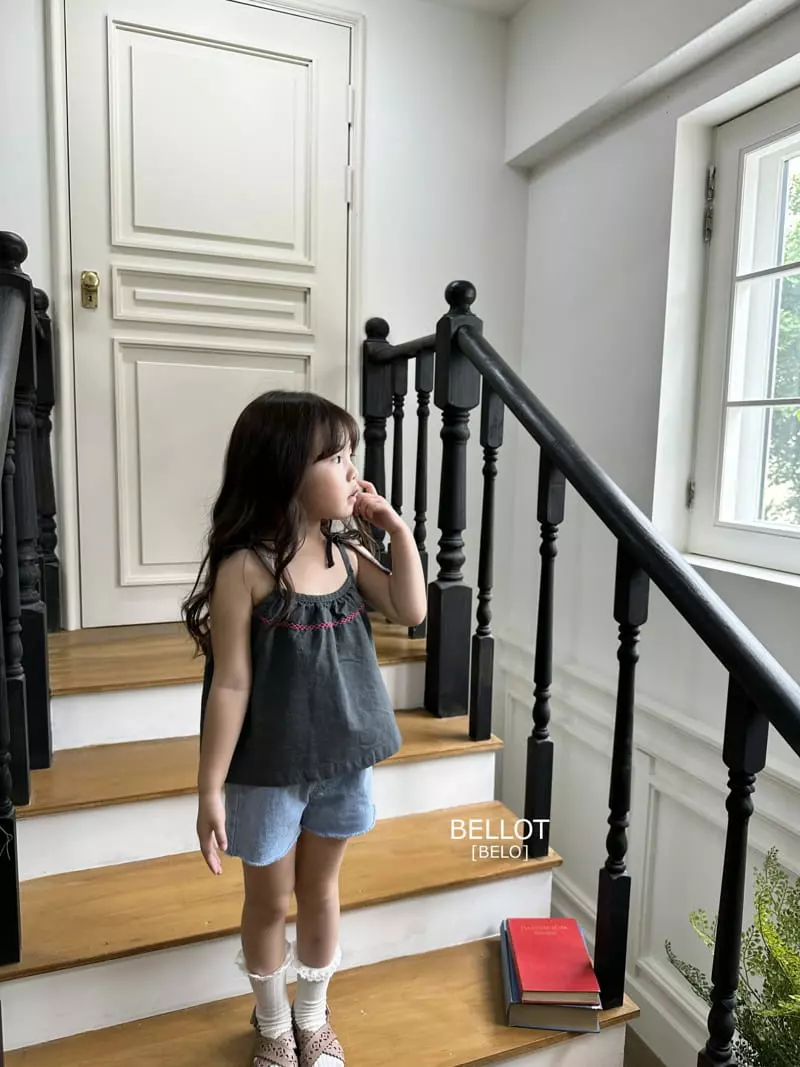 Bellot - Korean Children Fashion - #prettylittlegirls - Juicy String Sleeveless