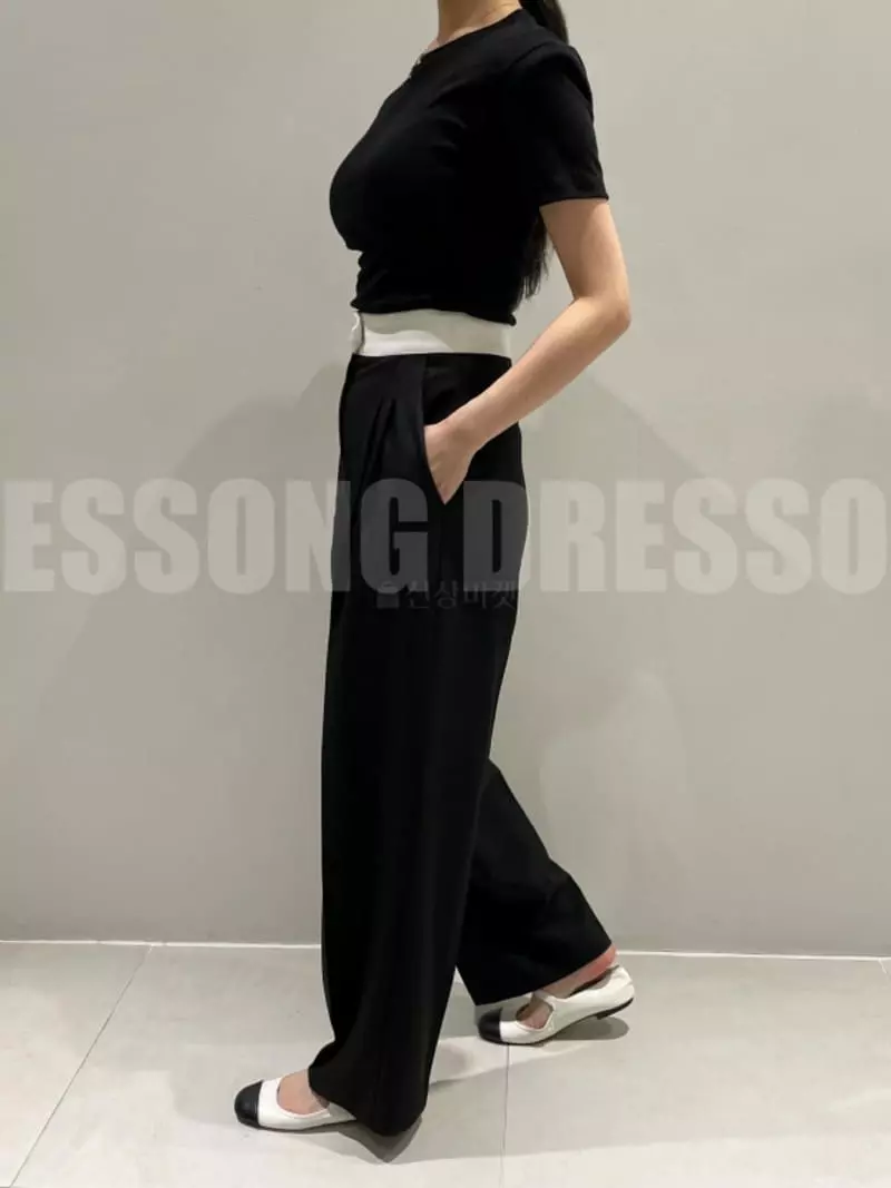 Bes - Korean Women Fashion - #womensfashion - Bolt Pants - 4