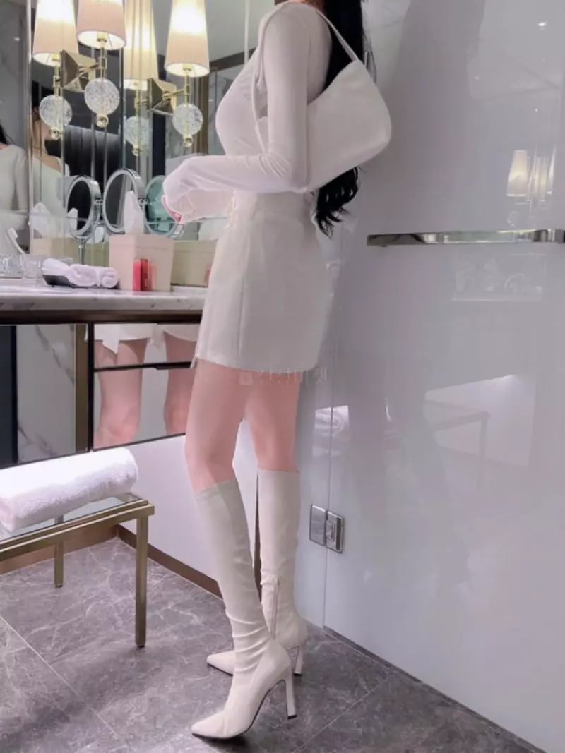 Bes - Korean Women Fashion - #womensfashion - Wrap Skirt - 4