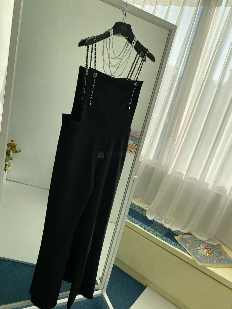 Bes - Korean Women Fashion - #momslook - Chain Bodysuit - 7