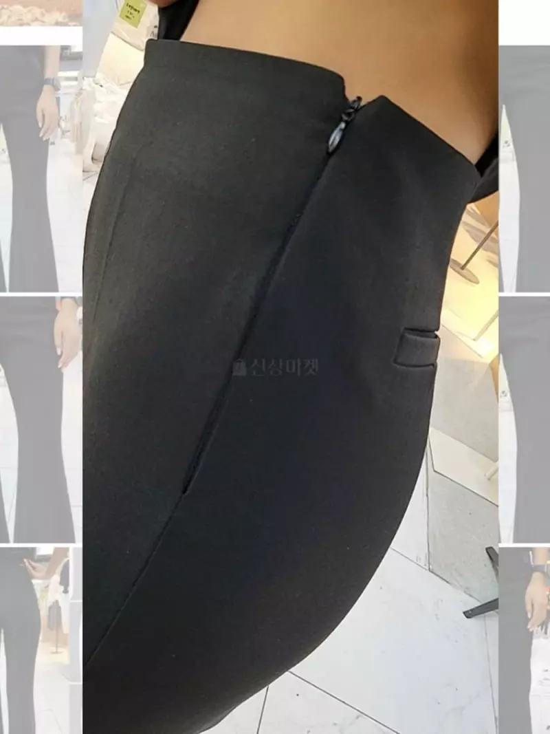 Bes - Korean Women Fashion - #momslook - Bootscut Pants - 5