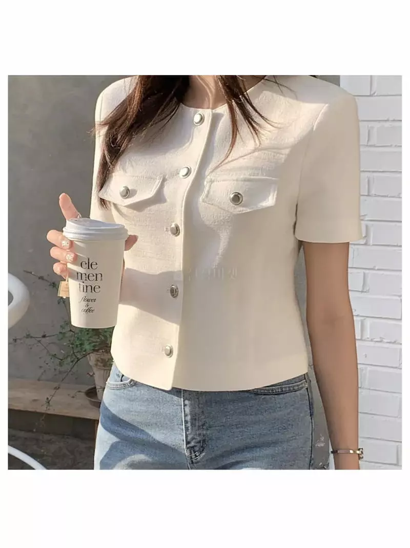 Bes - Korean Women Fashion - #pursuepretty - Modern Jakcet - 3