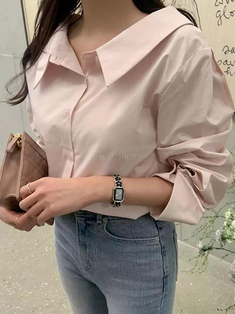 Bes - Korean Women Fashion - #shopsmall - Open Shirt - 9