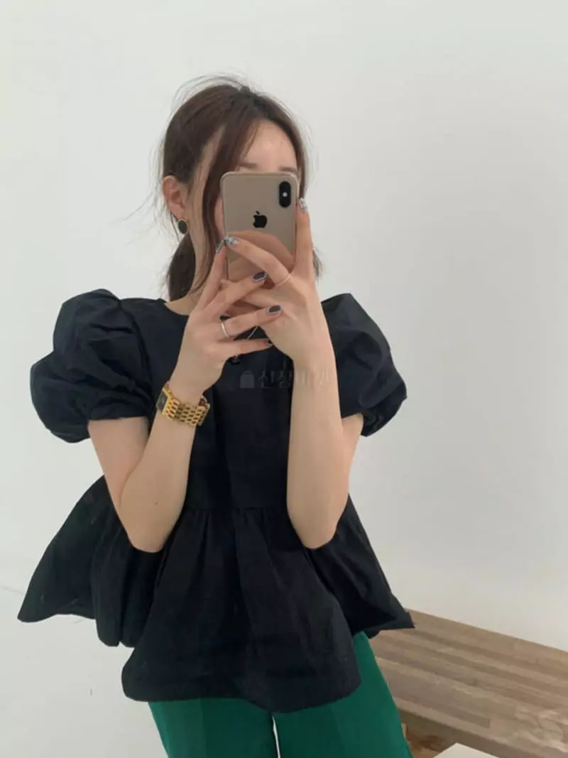 Bes - Korean Women Fashion - #thelittlethings - Pompom Blouse