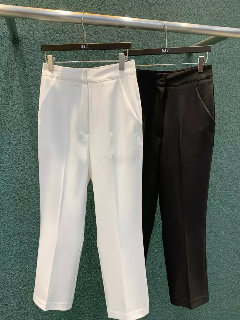 Bes - Korean Women Fashion - #vintageinspired - Standard Pants - 8