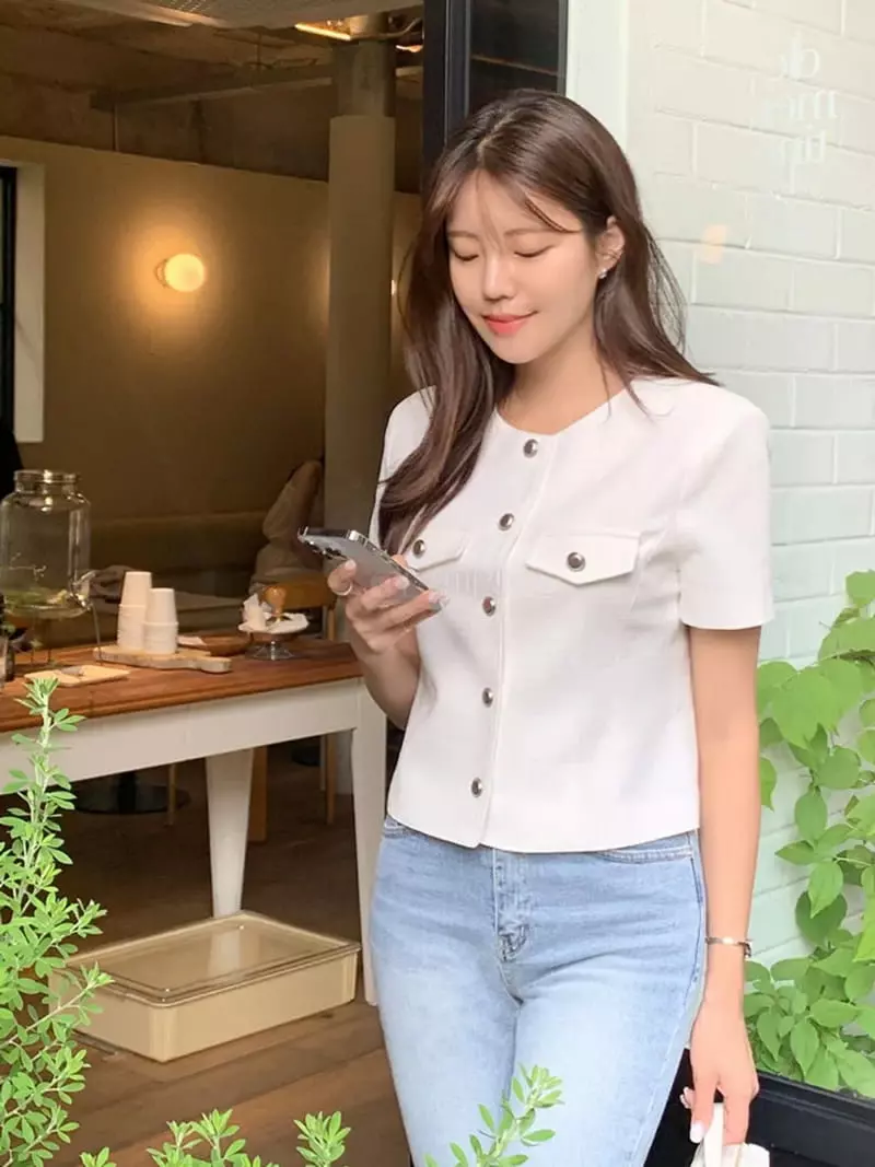 Bes - Korean Women Fashion - #vintageinspired - Modern Jakcet