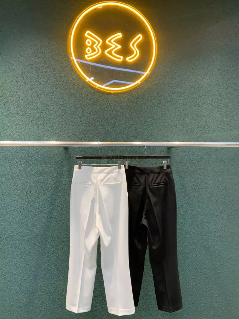 Bes - Korean Women Fashion - #vintagekidsstyle - Standard Pants - 9