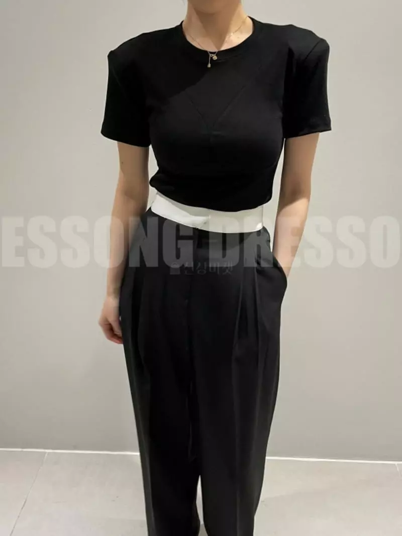 Bes - Korean Women Fashion - #womensfashion - Bolt Pants - 7