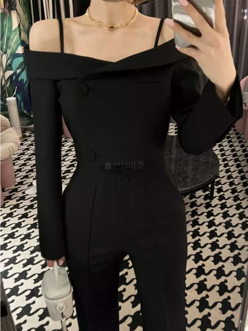 Bes - Korean Women Fashion - #womensfashion - Open Pants - 3