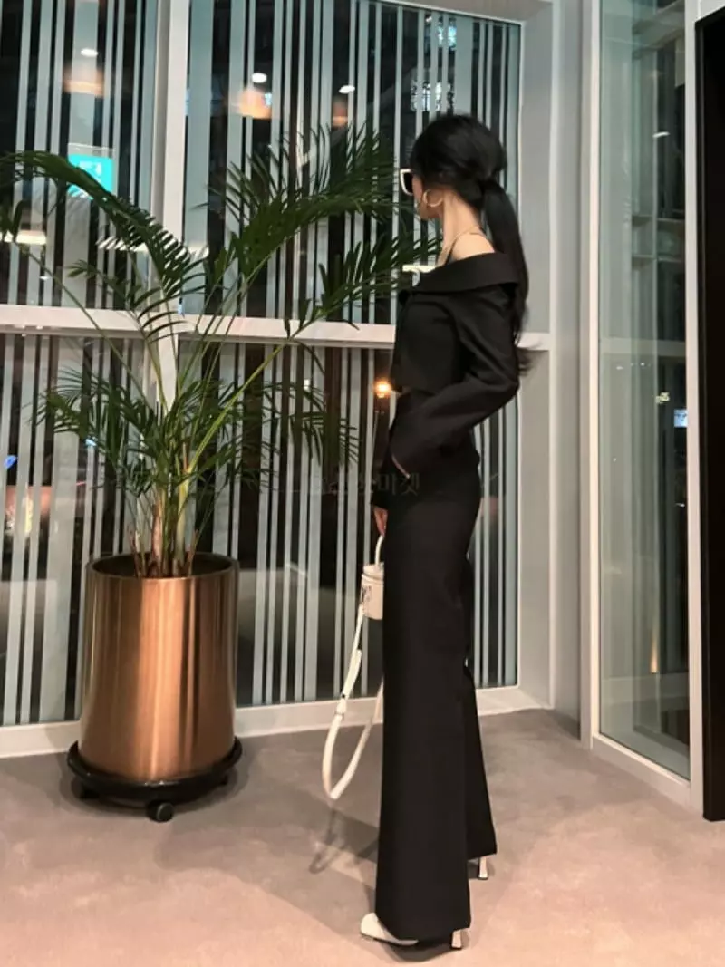 Bes - Korean Women Fashion - #womensfashion - Open Pants - 5