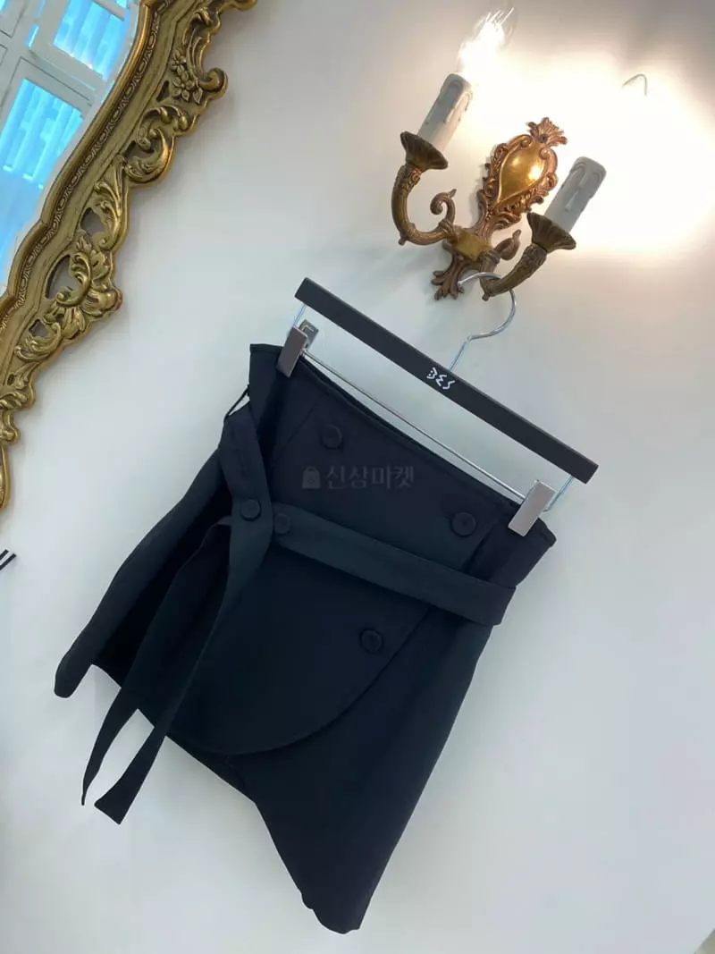Bes - Korean Women Fashion - #womensfashion - Wrap Skirt - 9