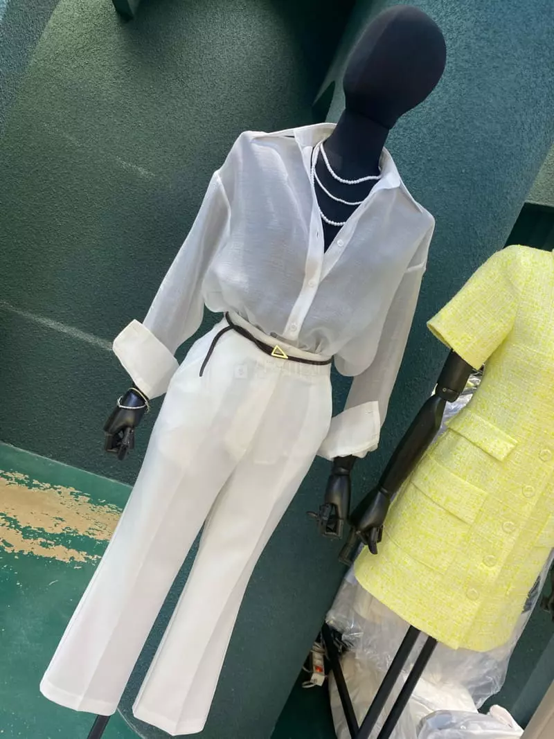 Bes - Korean Women Fashion - #womensfashion - Standard Pants - 3