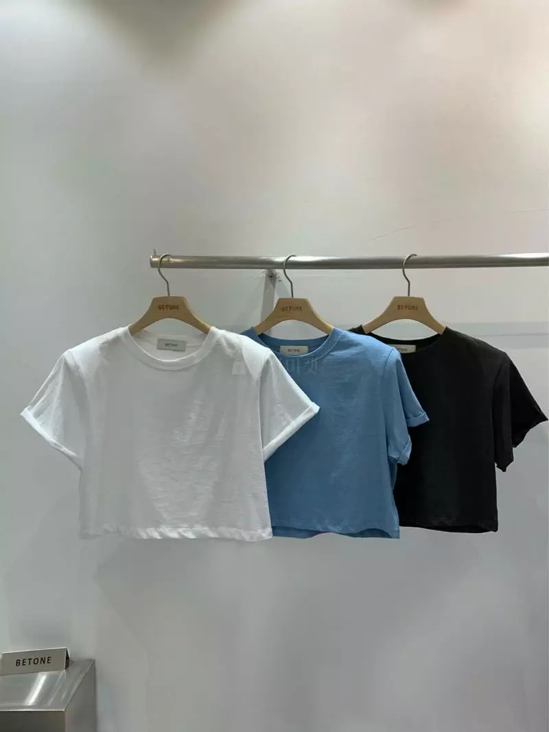Betone - Korean Women Fashion - #momslook - Urban Pad Tee - 7