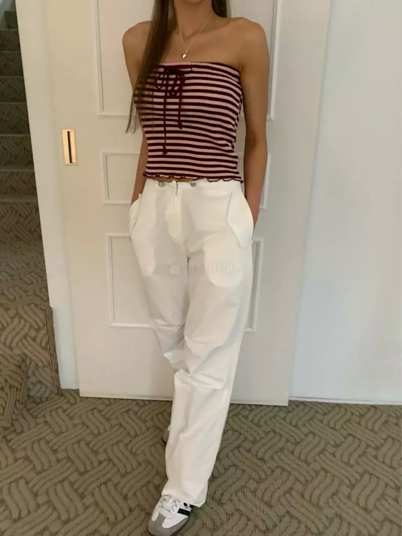 Betone - Korean Women Fashion - #womensfashion - Stripes Top - 4
