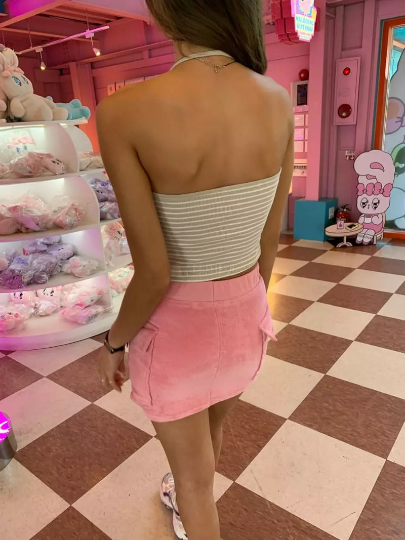 Betone - Korean Women Fashion - #restrostyle - Terry Skirt - 3