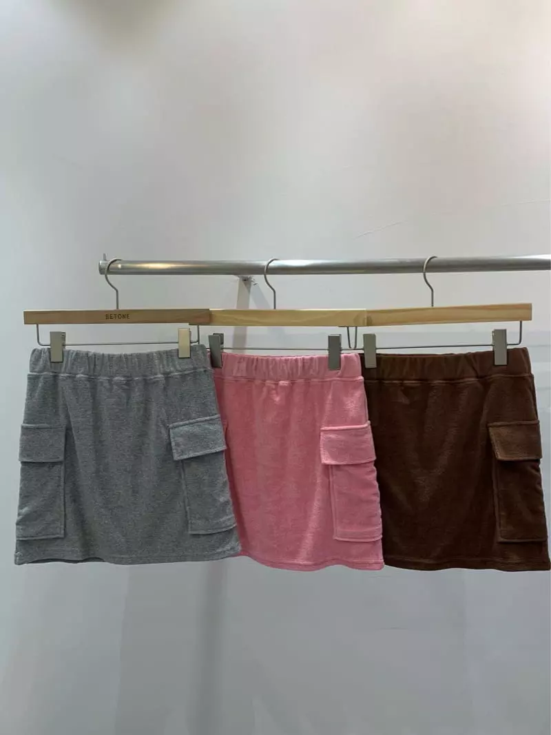 Betone - Korean Women Fashion - #restrostyle - Terry Skirt - 4