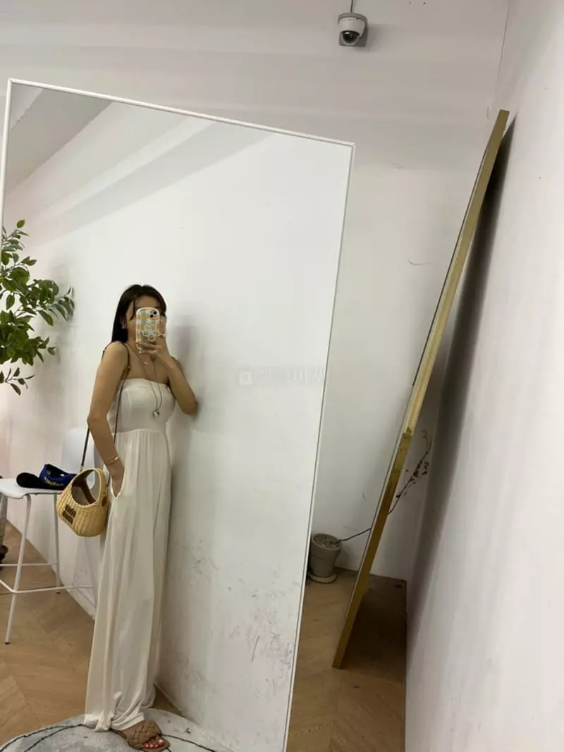 Betone - Korean Women Fashion - #vintageinspired - Tube Top Jumpsuit