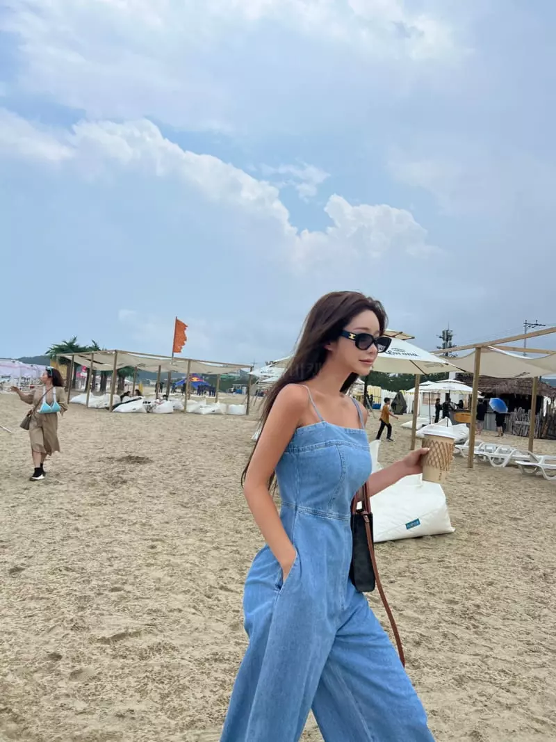 Betone - Korean Women Fashion - #womensfashion - Line Jumpsuit - 6