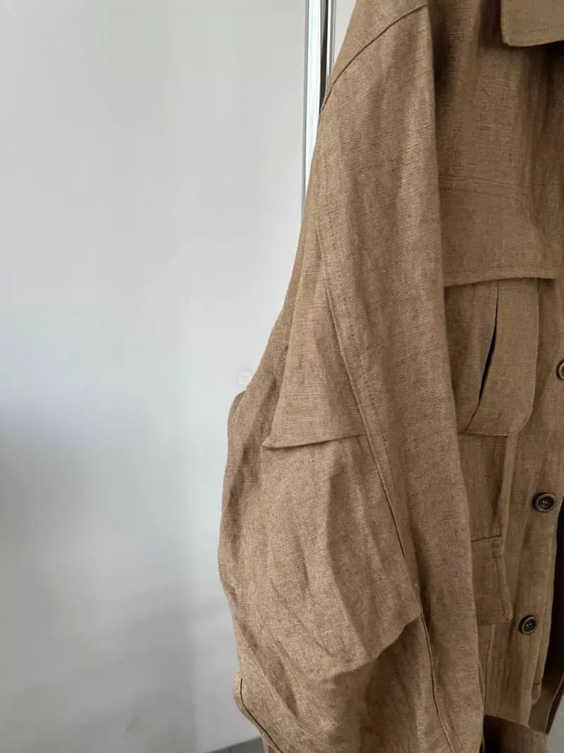 Better - Korean Women Fashion - #momslook - Clorine Linen Jacket - 2