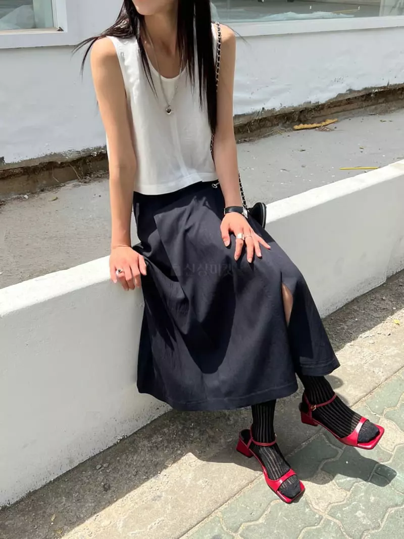 Better - Korean Women Fashion - #womensfashion - Marine Skirt - 5