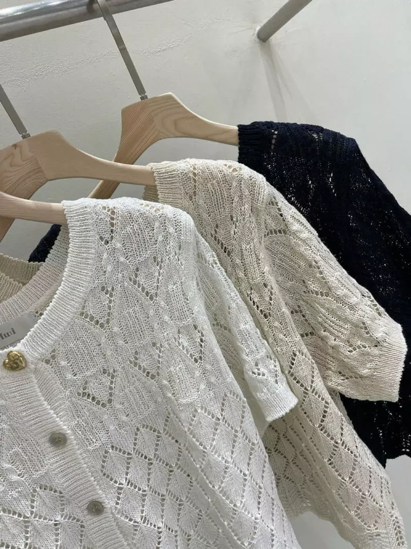 Blanc - Korean Women Fashion - #womensfashion - Multi Cardigan - 7