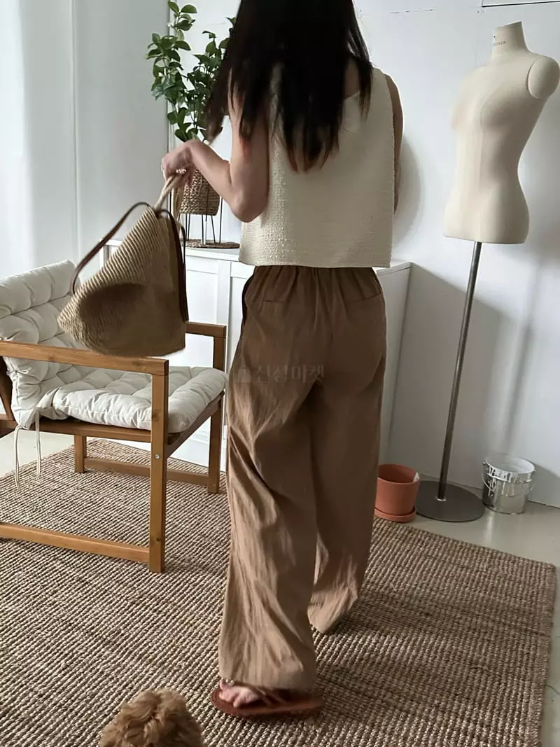 Bleecker - Korean Women Fashion - #momslook - Tos String Pants
