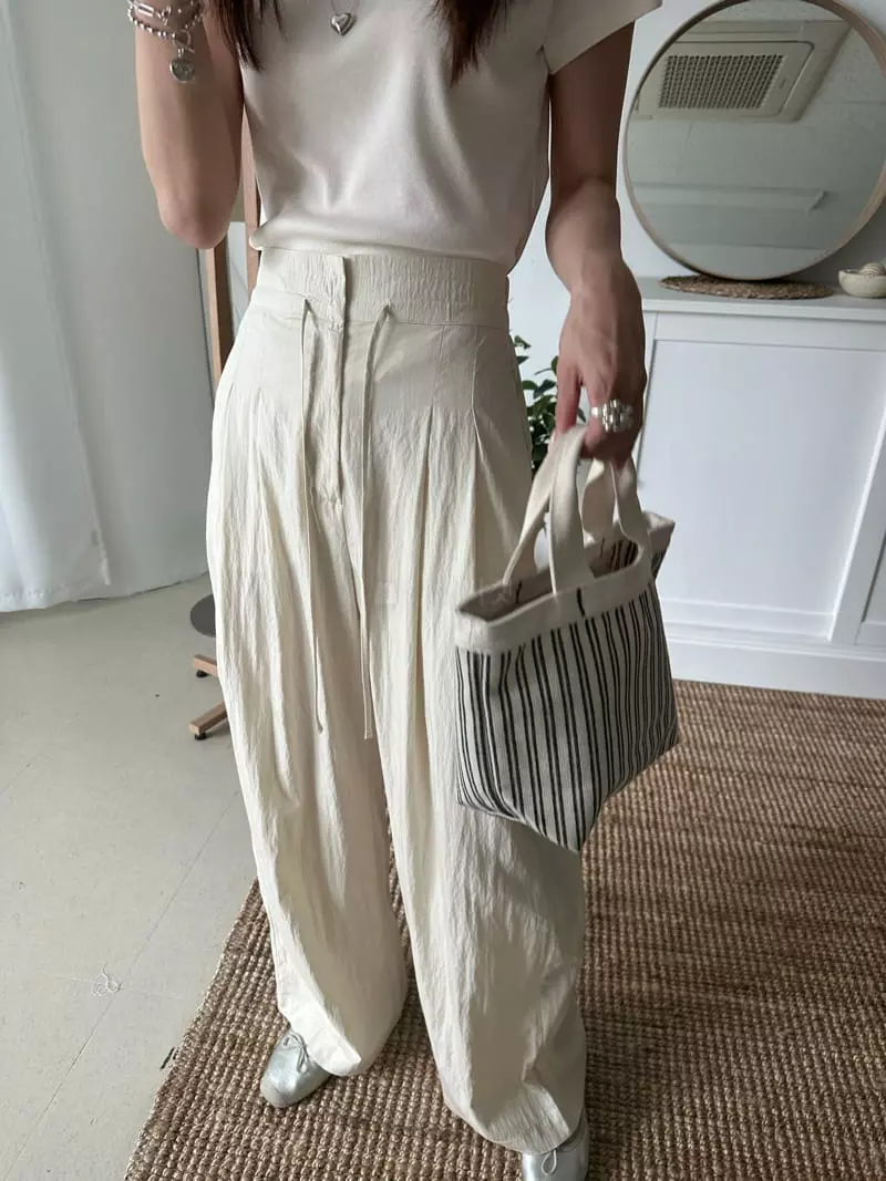 Bleecker - Korean Women Fashion - #momslook - Tos String Pants - 7