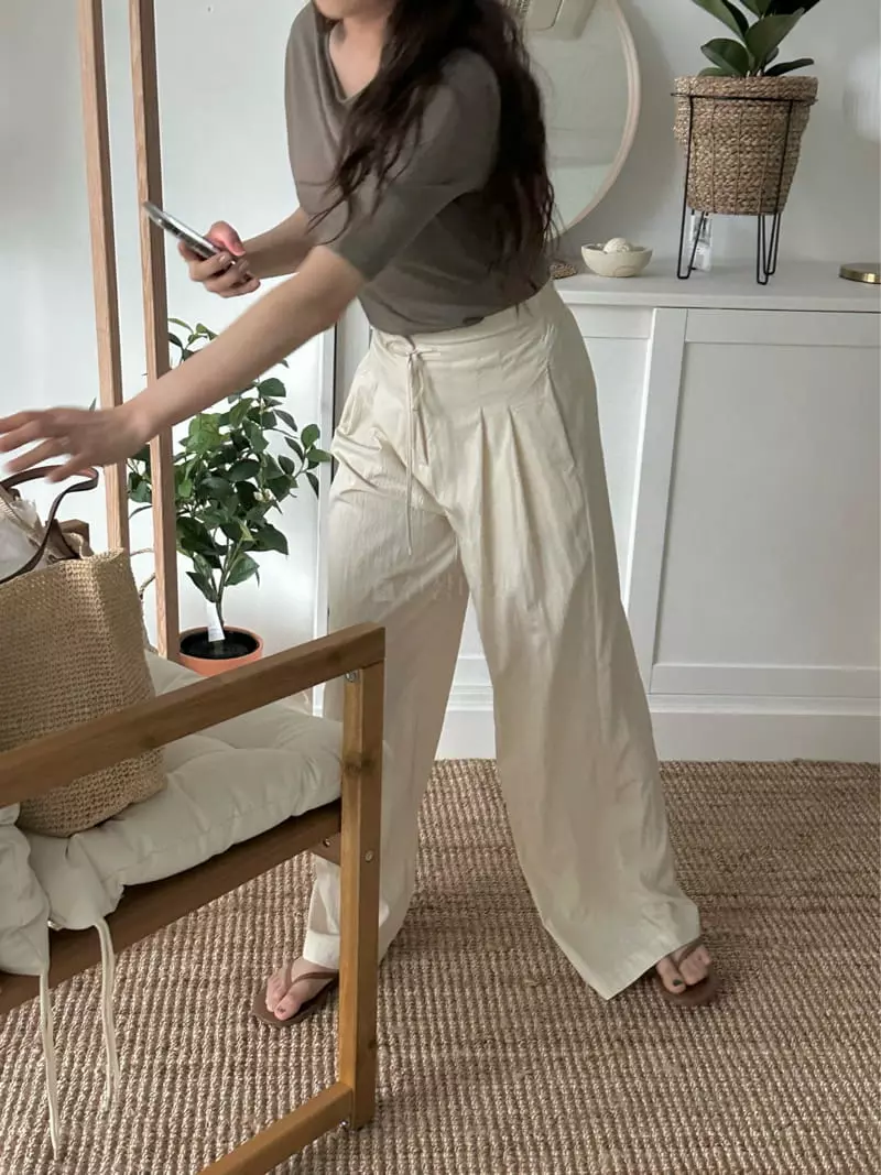 Bleecker - Korean Women Fashion - #momslook - Tos String Pants - 9