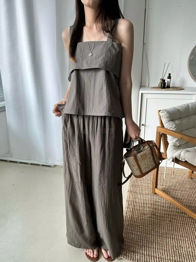 Bleecker - Korean Women Fashion - #momslook - Belted Sleeveless - 9