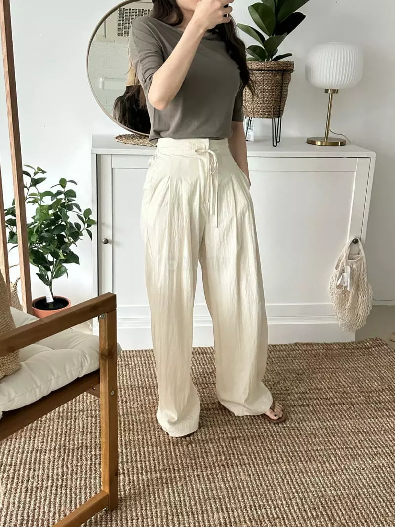 Bleecker - Korean Women Fashion - #womensfashion - Tos String Pants - 10
