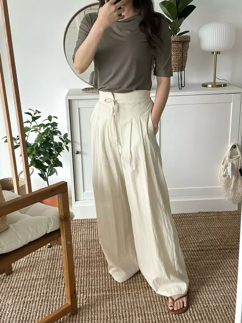 Bleecker - Korean Women Fashion - #womensfashion - Tos String Pants - 8