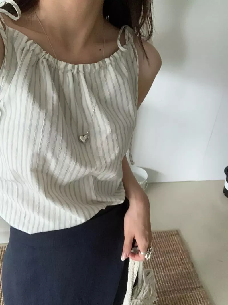 Bleecker - Korean Women Fashion - #momslook - Yogurt Sleeveless - 4