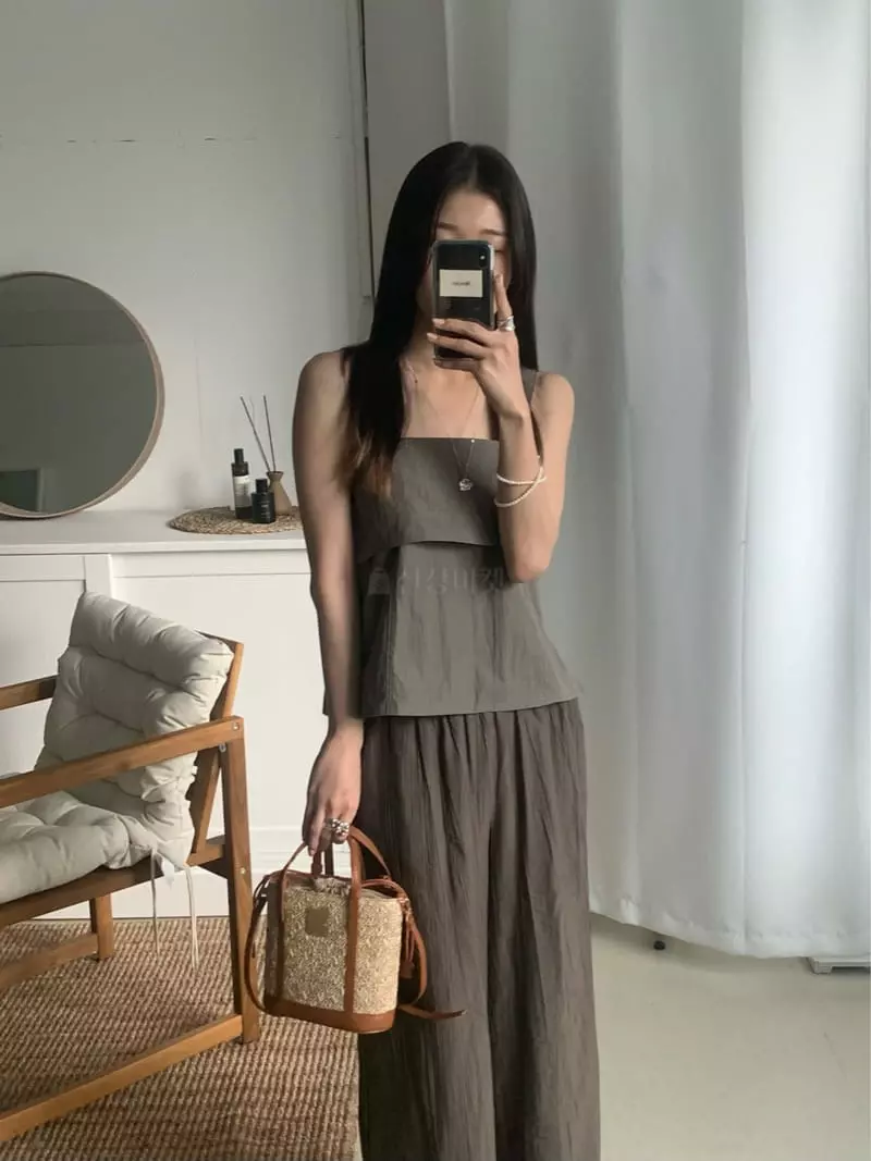Bleecker - Korean Women Fashion - #womensfashion - Belted Sleeveless - 7