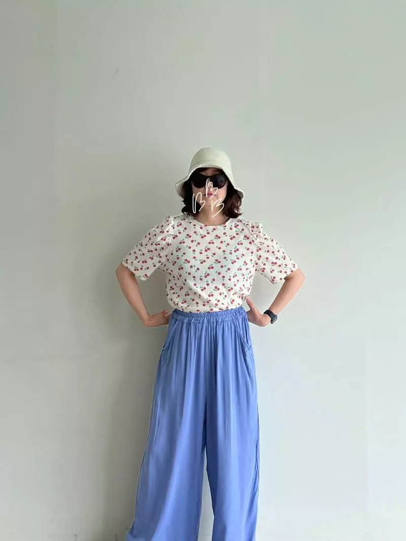 Bon Bon Butik - Korean Women Fashion - #vintagekidsstyle - Mom Puff Tee - 11