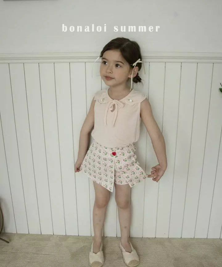 Bonaloi - Korean Children Fashion - #kidsshorts - Petit Carp Tee - 11