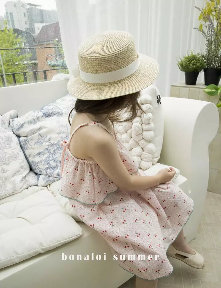 Bonaloi - Korean Children Fashion - #minifashionista - Silver Straw Hat - 2