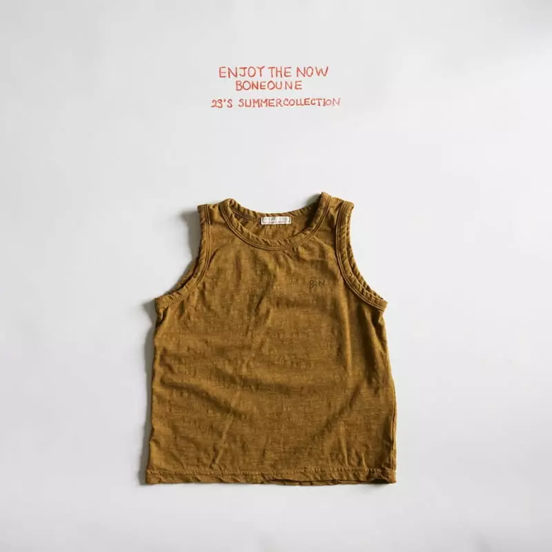 Boneoune - Korean Children Fashion - #childofig - Colcol Slav Sleeveless - 11