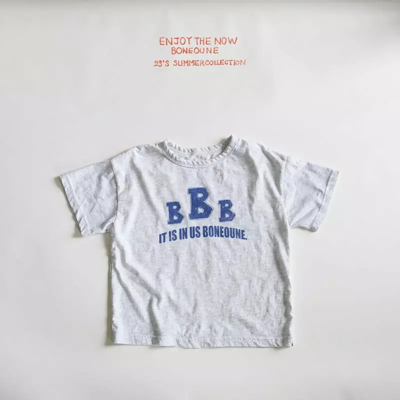 Boneoune - Korean Children Fashion - #designkidswear - BBB Tee - 2