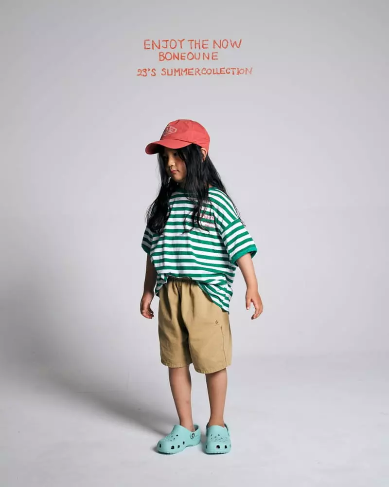 Boneoune - Korean Children Fashion - #designkidswear - Bone Line Tee - 4
