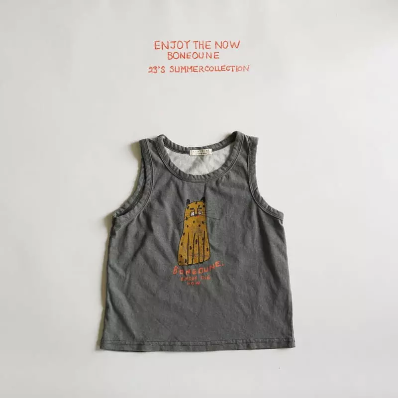 Boneoune - Korean Children Fashion - #littlefashionista - Oddugi Sleeveless - 5