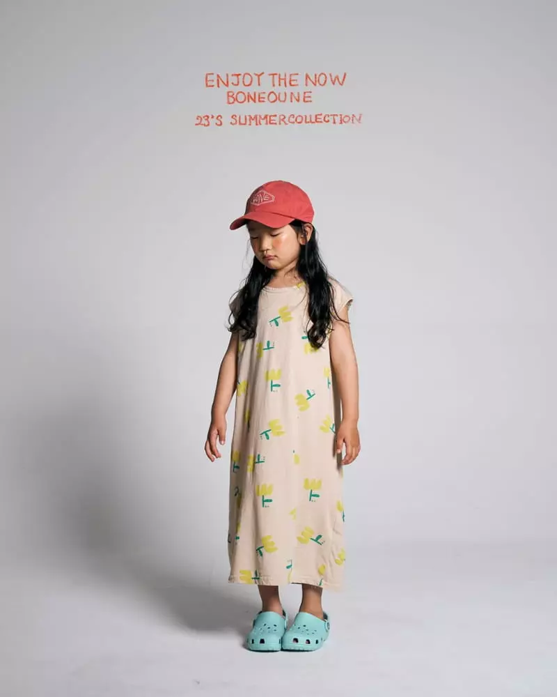 Boneoune - Korean Children Fashion - #magicofchildhood - Off Shoulder One-piece - 4