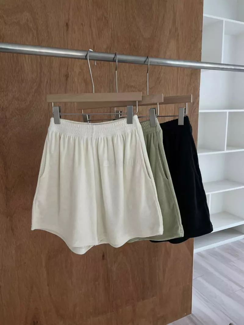 Boutique Seoul - Korean Women Fashion - #momslook - Terry Shorts