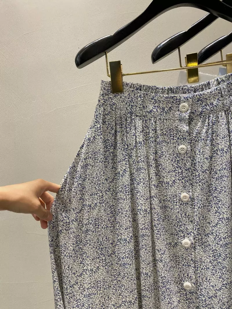 Boutique Seoul - Korean Women Fashion - #momslook - Buton Skirt - 5