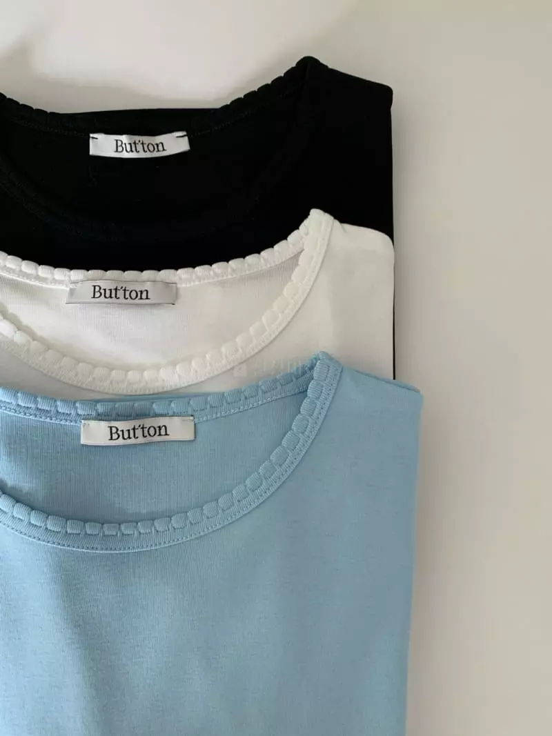 Boutique Seoul - Korean Women Fashion - #momslook - Button Tee