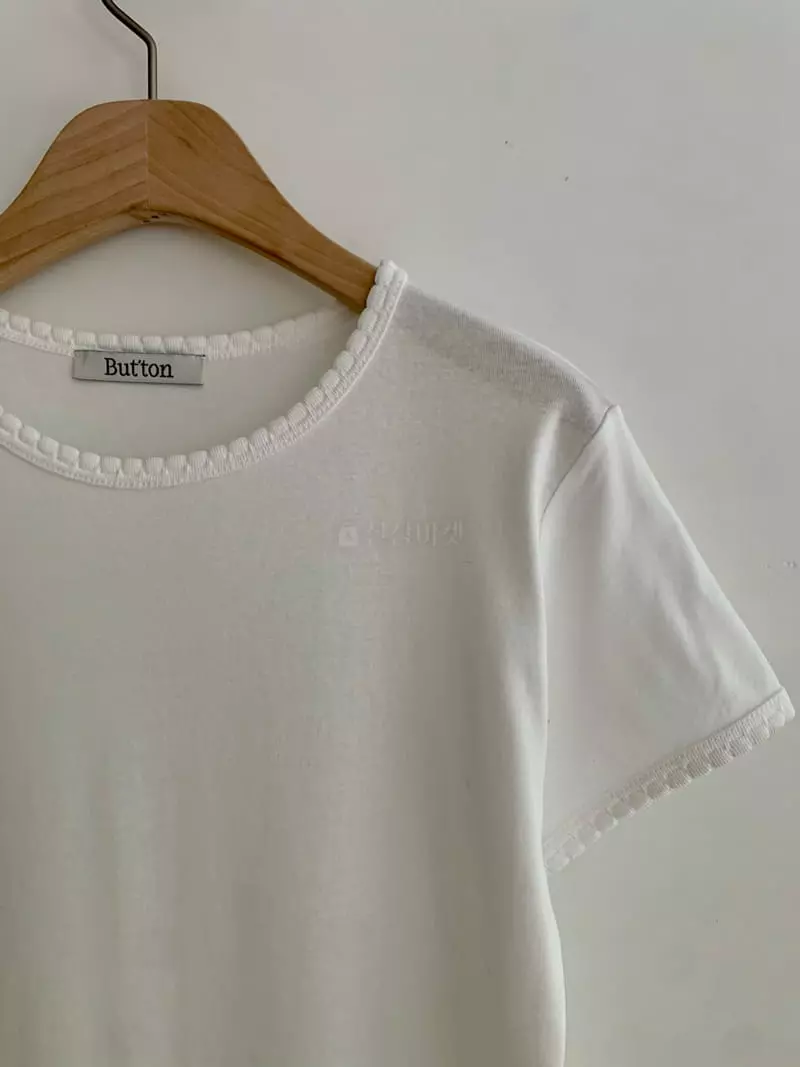 Boutique Seoul - Korean Women Fashion - #momslook - Button Tee - 12