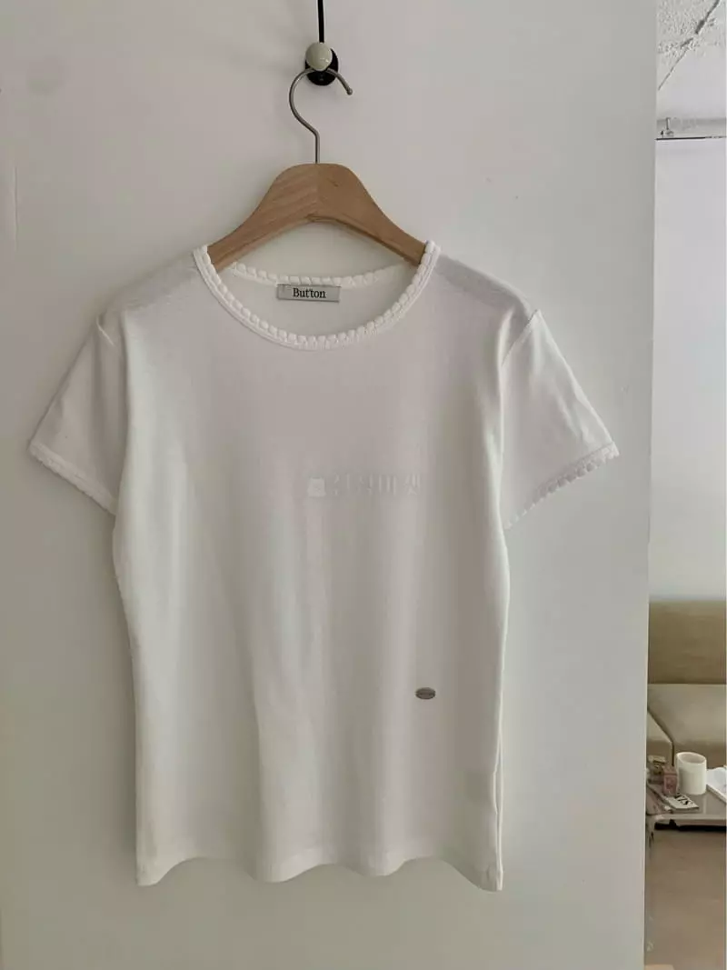 Boutique Seoul - Korean Women Fashion - #romanticstyle - Button Tee - 8