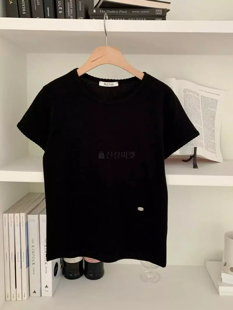 Boutique Seoul - Korean Women Fashion - #shopsmall - Button Tee - 9