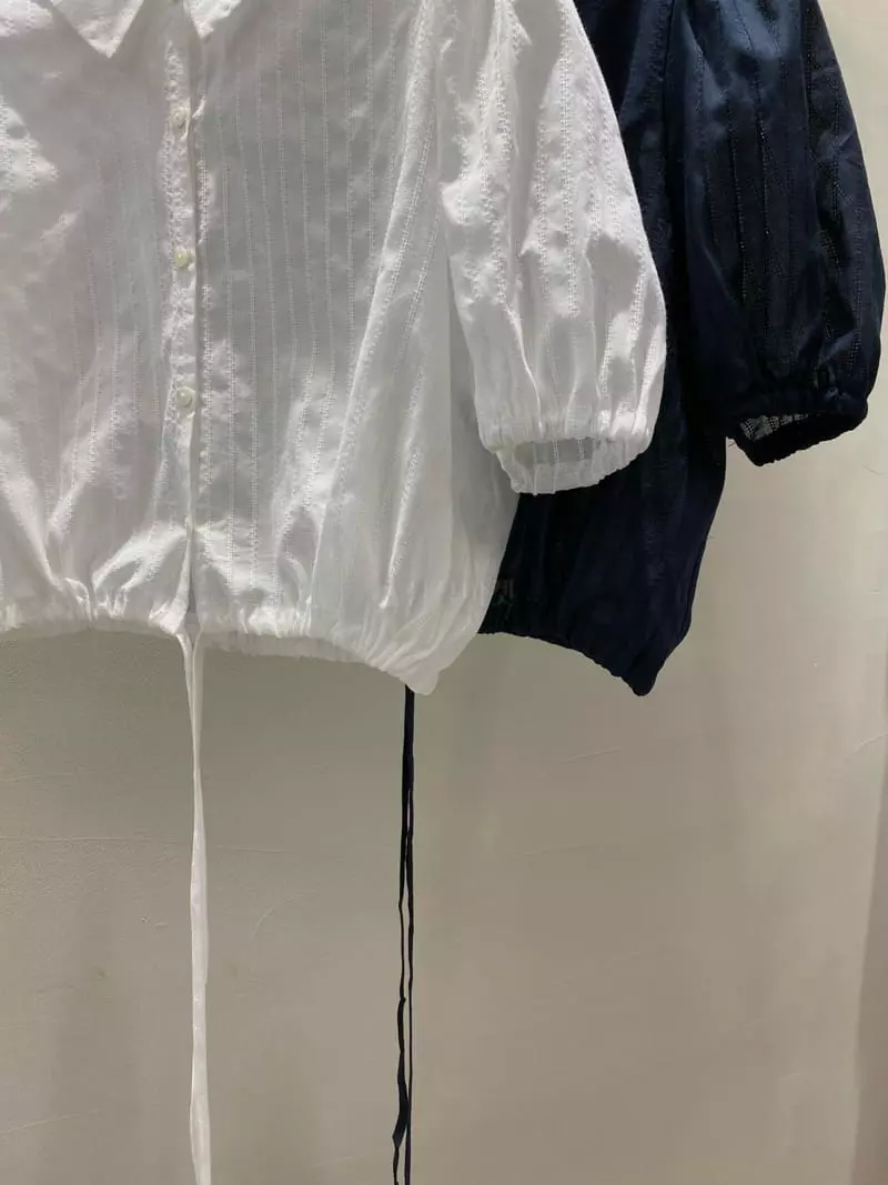 Boutique Seoul - Korean Women Fashion - #vintagekidsstyle - Dobi Blouse - 3
