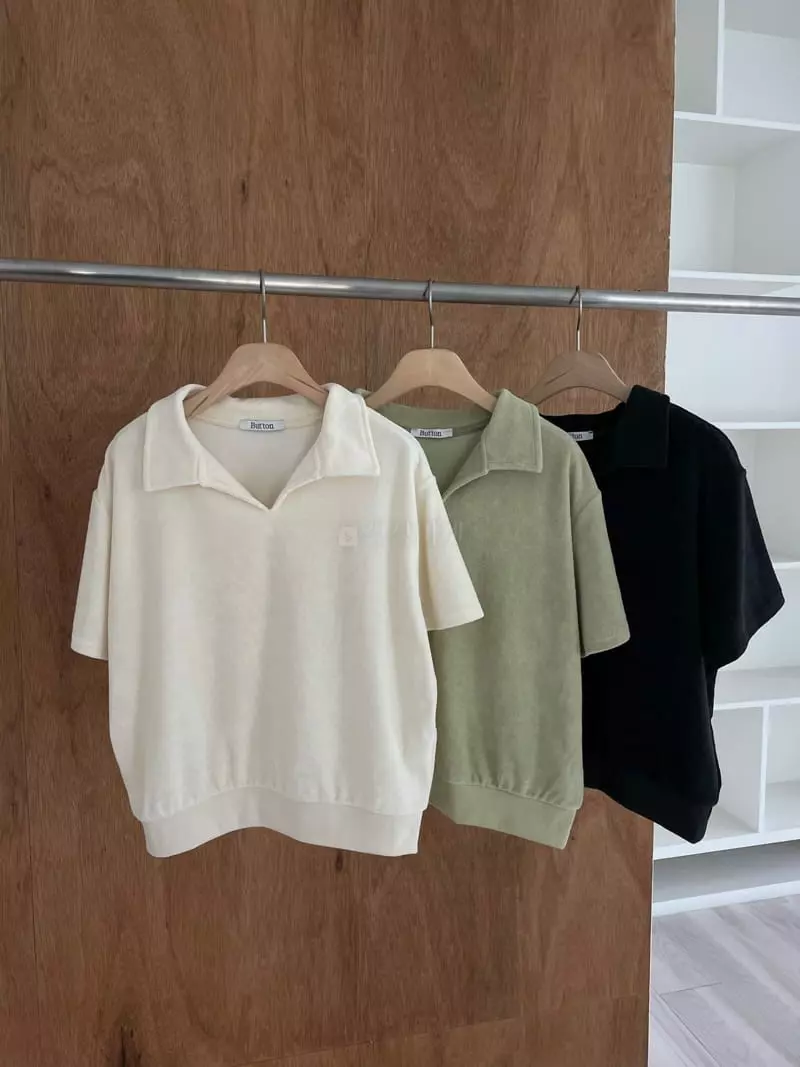 Boutique Seoul - Korean Women Fashion - #womensfashion - Terry Sweatshirt - 5