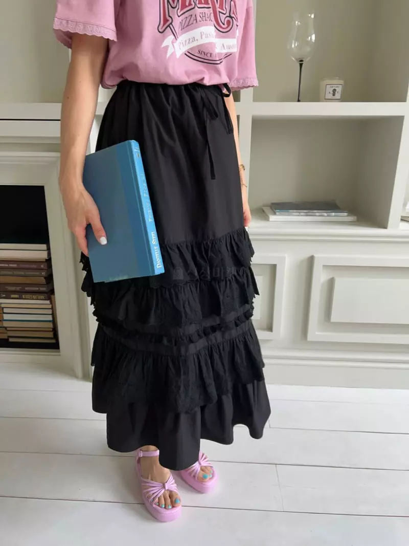 Bricklane - Korean Women Fashion - #momslook - Punching Cancan Skirt - 8